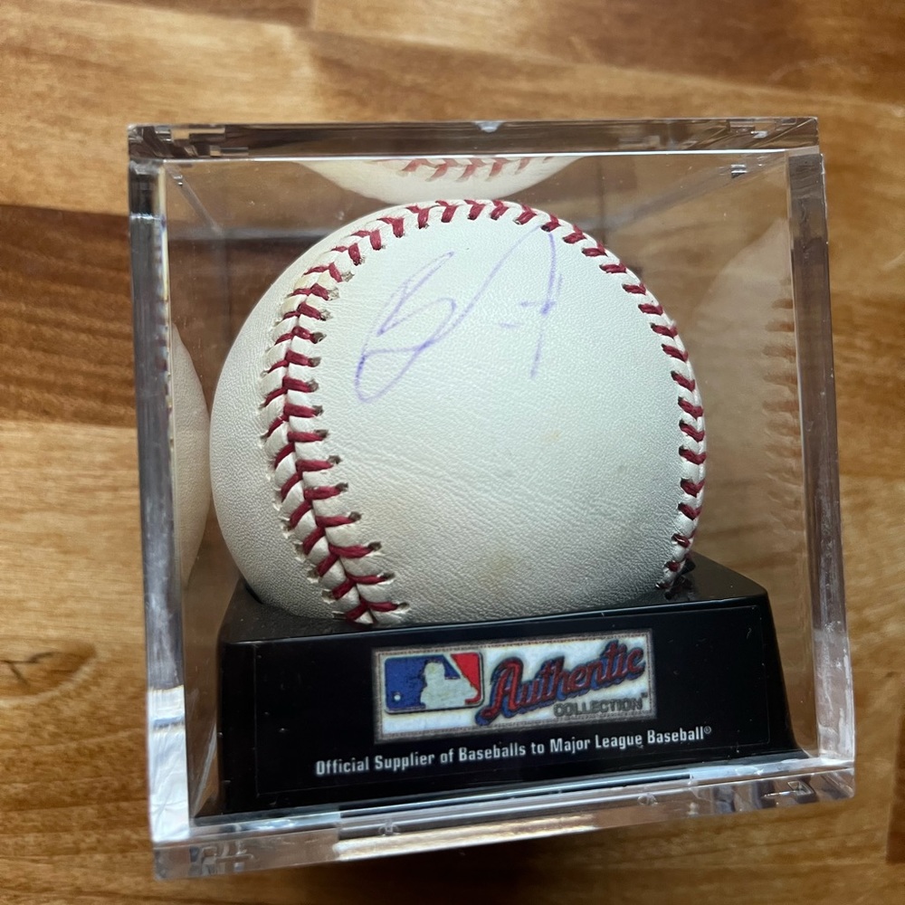 Barry Zito Signed Baseball